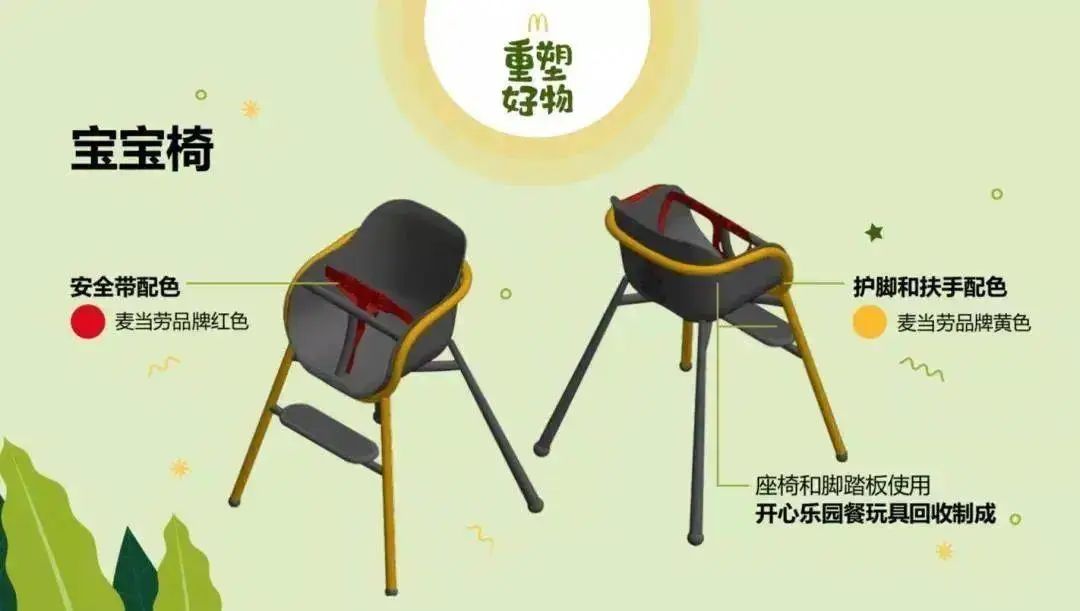 麦当劳宝宝椅