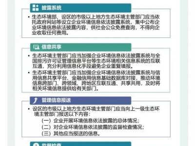 “碳排放信息披露”重点政策要求